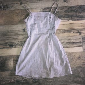 Striped Kimchi Blue mini dress